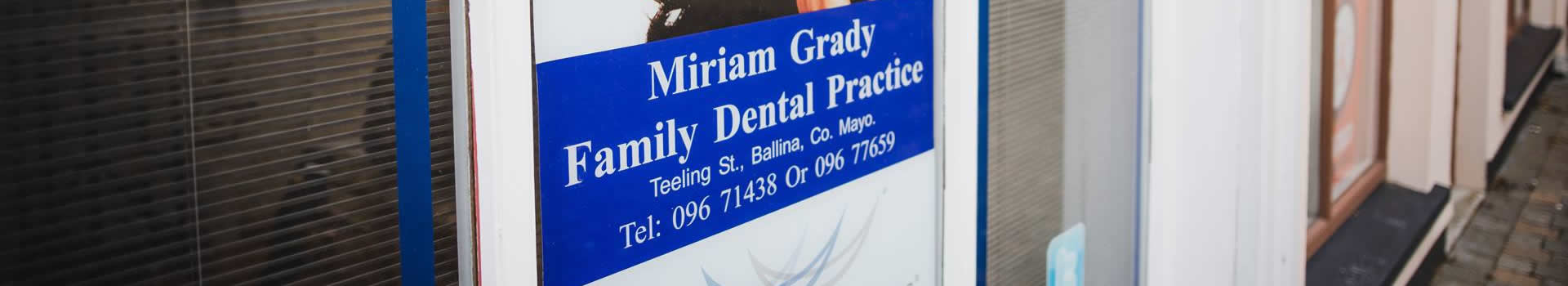 Pricing Miriam Grady Dental Practice